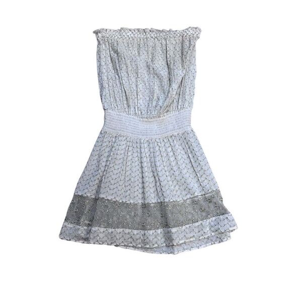 EUC Ramy Brook Women's Strapless Zigzag Mini Dress Size XS - Picture 3 of 6